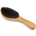 GranNaturals Medium Wave Brush - Curved Boar Bristle Hair Brush for 360 Waves