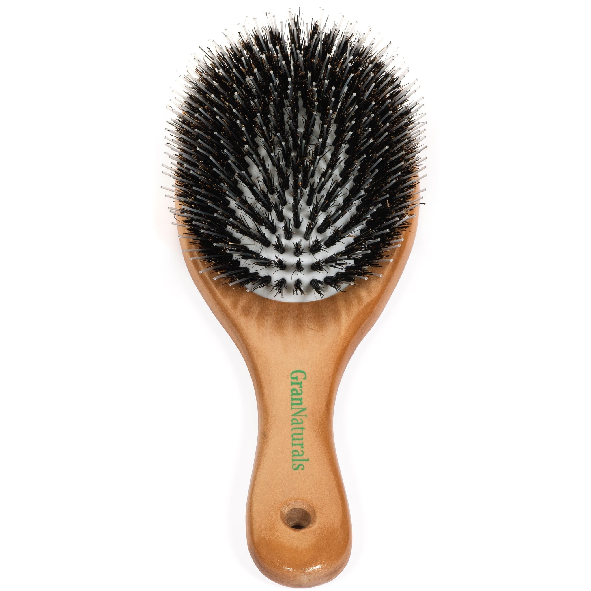 laver mad sagging Brandmand Boar Bristle Hair Brush -Porcupine Style - Mixed Bristle Natural Woode –  GranNaturals