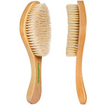 GranNaturals Soft Wave Brush - Curved Boar Bristle Hair Brush for 360 Waves …